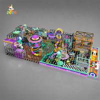 Dola Columpio Interior Interactivo, Atracción de Emoción, Centro de Entretenimiento Familiar, Pista de Obstáculos Ninja, Parque de Aventuras Modelo Interior