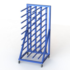 5FT Length <strong>Vinyl</strong> Rolling Industrial Display <strong>Stands</strong> , Heavy - Duty Display <strong>Stand</strong> - Product Image 2