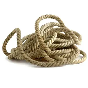 Corde de Jute de ficelle de Jute de 12mm pour l'artisanat, poteau de rayure de chat, empaquetage, corde d'escalade, décoration