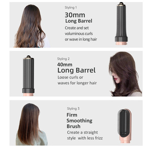 Bán Buôn Chuyên Nghiệp 1300W 6-Trong-1 Máy Sấy Tóc Ionic Tính Năng AC Động Cơ Tự Động Bọc Một Bước Airbrush Nóng Lạnh Không Khí Nguồn RV Khách Sạn - Product Image 4