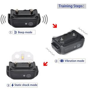 IPetDog-<span class=keywords><strong>Collar</strong></span> de entrenamiento para perros recargable, dispositivo de control remoto para uso doméstico, con rango de 1000 pies, 3 modos - Product Image 5