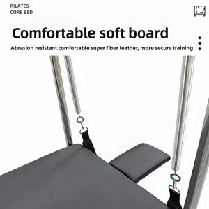 <span class=keywords><strong>Lit</strong></span> de Pilates Cadillac Reformer en Bois d'Érable Premium, Qualité Commerciale, Équipement d'Entraînement Réglable pour le Renforcement Musculaire, Idéal pour la Maison et le Studio - Product Image 5