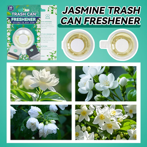 無毒の固形ゴミ箱消臭剤 |   60日間の消臭効果 |   エコフレンドリーなジャスミンのエアフレッシュナー詰め替え用リフィル - Product Image 6