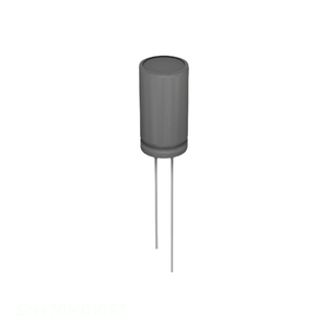 ตัวเก็บประจุแบบ Through Hole รุ่น SN470M010ST ยี่ห้อ Manufacturer Channel ชนิด CAP ALUM ความจุ 47uF 20% 10V แบบ Radial TH - Product Image 1