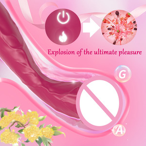Klitoris Vibrator Silikon Klitoris Stimulator Wiederauf ladbarer Dildo Vibrator G-Punkt Massage gerät mit 10 Modi Sexspielzeug für Erwachsene - Product Image 5