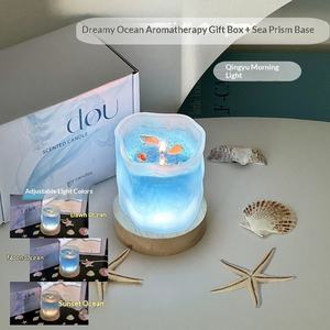 Bougie parfumée artisanale <span class=keywords><strong>en</strong></span> cire de soja de luxe <span class=keywords><strong>en</strong></span> gros, bougie aromathérapeutique, décoration d'intérieur, parfum longue durée - Product Image 4