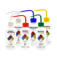 L'eau chimique de bouteille de lavage d'acétone de compression en plastique de LDPE pour l'alcool éthylique de méthanol d'isopropanol