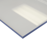 Panneau de feuille de plastique PETG en relief brillant mat 2mm couleurs blanches transparentes lumière d'impression UV 2000 fabricant coupe à la taille