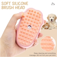 Animaux Chats Chiens Vapeur Perte De Cheveux Peigne Fourrure Enlever Bain Spray Brosse De Massage