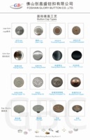 Fabricant de boutons pression en métal avec logo personnalisé, boutons-pression en 4 parties, attaches pour chaussures, vêtements, robes, autres accessoires vestimentaires