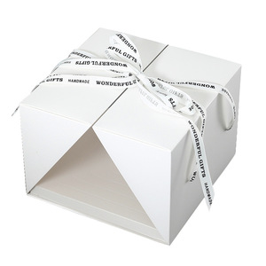 Giảm Giá Mạnh Trong Kho Gói Cao Trong Suốt Sinh Nhật Hộp Bánh Bằng Nhự<span class=keywords><strong>a</strong></span> Trong Suốt Hộp Bánh Trong Suốt Hộp Bánh Trong Suốt - Product Image 2