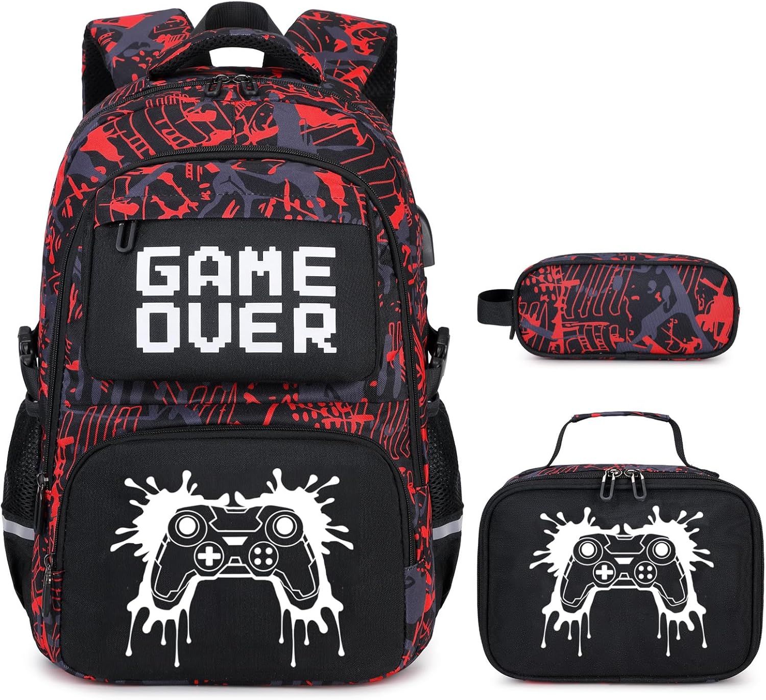 SEANATIVE 3Pcs Children School Shoulder Bag Teen Girls Boys - View #2
