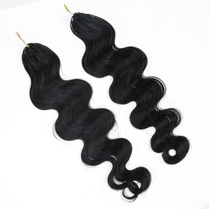 Extensions de cheveux brésiliens Remy sans nœuds, pré-séparées, à tisser, ondulées, prêtes à la permanente, 100 % cheveux humains - Product Image 6