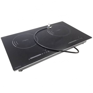 2025 Hot Sale High Efficiency and Safety Features 7200W Built-in Induction Cooktop 2 Bunner - Product Image 1