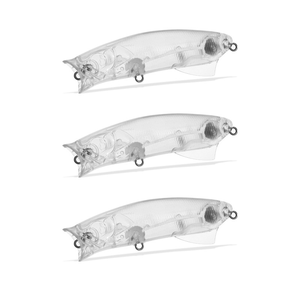 Nouvelle leurre artificielle transparente de 7,5 cm et 10 g, type Wave Crawling, <span class=keywords><strong>avec</strong></span> sonnette et aileron arrière, vente en gros. - Product Image 5