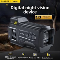 Monoculaire de vision nocturne infrarouge haute définition couleur 4K FNIRSI NVS-20, petit et portable, pour l'imagerie optique nocturne en extérieur