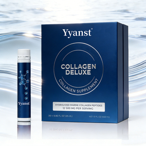 Boisson liquide orale au collagène Yyanst sans sucre de haute qualité, riche en protéines, favorise l'élasticité de la peau, complément alimentaire - Product Image 1