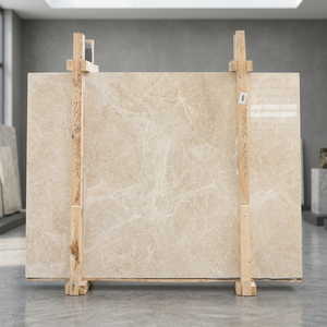 Losas de Mármol Blanco Cappuccino de la Mejor Calidad, Azulejos Modernos Pulidos Antideslizantes para Pisos y Paredes, Aptos para Hoteles, Disponibles en Diferentes Tamaños, Turquía - Product Image 2