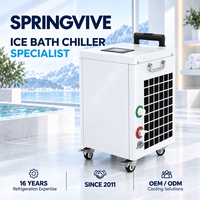 Refroidisseur de bain de glace pour bien-être en extérieur avec refroidissement à basse température, options de boîtier durable et personnalisation du projet