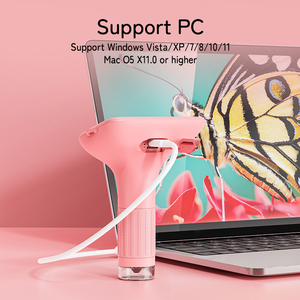 Inskam 385 휴대용 8LED 휴대용 디지털 돋보기 세트 3 인치 스크린 전자 현미경 장난감 하이 퀄리티 교육 - Product Image 5