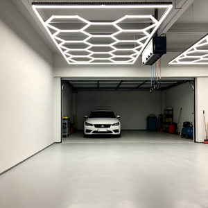 Lumière <span class=keywords><strong>de</strong></span> <span class=keywords><strong>garage</strong></span> <span class=keywords><strong>LED</strong></span> en forme <span class=keywords><strong>de</strong></span> nid d'abeille, modulaire hexagonale, connectable, lumière <span class=keywords><strong>de</strong></span> plafond <span class=keywords><strong>LED</strong></span>, lumière <span class=keywords><strong>de</strong></span> magasin <span class=keywords><strong>LED</strong></span> pour <span class=keywords><strong>garage</strong></span>, salle <span class=keywords><strong>de</strong></span> sport, salle d'exposition - Product Image 5