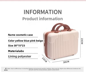 Precio de Fábrica 2026, Mini Bolsa de Alta Calidad de 14 Pulgadas, Bolsa de Cosméticos, Maleta, Bolso de Mano, Bolsa de <span class=keywords><strong>Maquillaje</strong></span> Popular - Product Image 6