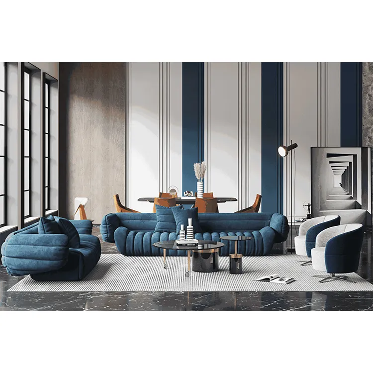 Современный дизайн мебель для гостиной бархатный банановый диван chesterfield диван для гостиной домашняя мебель диван