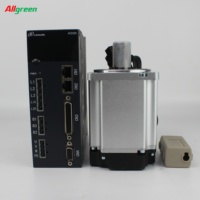 Allgreen 80st-M02430 220V 750W Motor Servo dengan Encoder 17bit Flange 80 2.39Nm 1 Fasa Motor Servo CNC 750w dengan Kit Drive