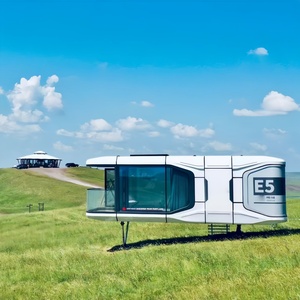 Maison Modulaire de Luxe Préfabriquée, Anti-Cyclone, Intelligente, Autonome, Prête pour <span class=keywords><strong>l</strong></span>'Énergie Solaire, en Conteneur, Type Capsule, avec Mobilier et Cuisine, pour Hôtel - Product Image 3