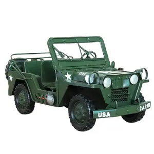 Special cross-border source of goods military green Willis chariot model Di Bar decoration 054 optional