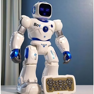 <span class=keywords><strong>Robot</strong></span> <span class=keywords><strong>Giocattolo</strong></span> Intelligente per Bambini con Controllo Vocale, Programmabile e Interattivo, Telecomando di Grandi Dimensioni - Product Image 1