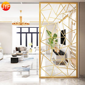 ZZ004 Cinese Rosy Partizioni Su Misura In Metallo Cnc Taglio Laser di Lusso Fancy Divisori Partizione Dello Schermo - Product Image 4