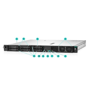 P44109-B21 HPE ProLiant DL20 gen10 cộng với 2lff không nóng cắm cấu hình để đặt hàng máy chủ - Product Image 3