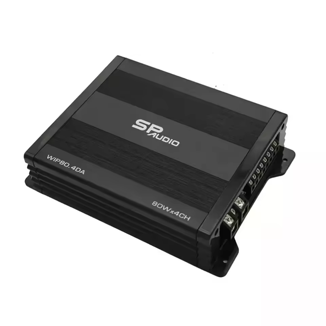 Factory Direct Sell Popular 4 Channel 12V New Model 4*80W Class AB Car Amplifier Best Selling Full Range Car Amplifier