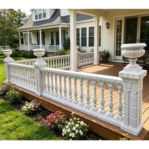 Moule de balustre en <span class=keywords><strong>béton</strong></span> décoratif de haute qualité ABS Injection plastique moules de balustrade de porche préfabriqués panneaux de <span class=keywords><strong>palissade</strong></span> poteaux de clôture - Product Image 1