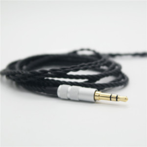 Cable de audio trenzado de 4 hilos, 120 cm, cobre puro retorcido para auriculares DIY con buena resistencia a la tracción - Product Image 3
