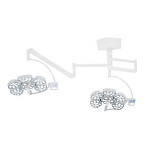 सर्जिकल एलईडी छायाहीन दीपक 3 पंखुड़ियों + 3 पंखुड़ियों का एकल सिर डबल हेड छत ऑपरेशन लैंप अस्पताल ऑपरेटिंग रूम - Product Image 6