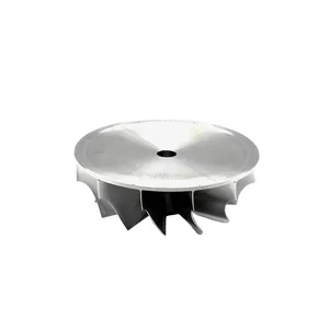 Jiyan Factory Inconel 718 Aerospace Industry Private Aircrafts Space Craft Satellite Turbine Impeller 5 Axis CNC Parts