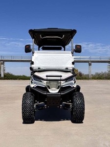 Yüksek performanslı Off-road 4 6 yolcu kaldırma elektrikli Golf arabası avcılık kulübü araba Pick-up için golf arabası