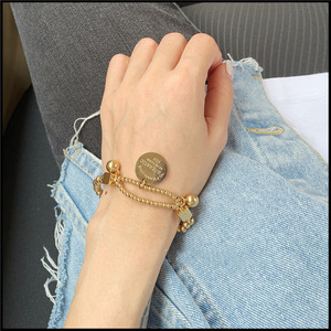 Pulsera de bolas de acero inoxidable para mujer, brazalete de bolas, bolas, amor eterno, Nueva <span class=keywords><strong>York</strong></span> - Product Image 6