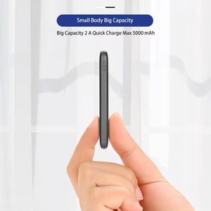 Banco <span class=keywords><strong>de</strong></span> Energía con Linterna LED Súper Rápida <span class=keywords><strong>de</strong></span> 5000mAh, Protección Contra Cortocircuitos, Logotipo Personalizado para Regalos Empresariales - Ultra Delgado y Portátil - Product Image 6