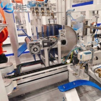 Emballageur automatique robotisé Lilan pour cartons de boissons, bouteilles, canettes, huile, plastique, emballageur de cartons à haute précision avec pince robotisée