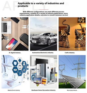 Berlon BL-100E lạnh keo máy 220V tự động Swing ARM AB Dispenser cầm tay cơ giới thiết bị công nghiệp bao bì gỗ - Product Image 5