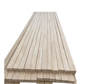 Tablero Laminado de Madera de Caucho Profesional con Juntas Dentadas, Paneles de Madera Sostenible para Escaleras Personalizadas y Acabados Interiores - Product Image 1