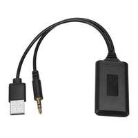 Adaptateur de module BT universel pour voiture de haute qualité 5V Câble stéréo AUX-IN Prise jack 3,5 mm Adaptateur radio sans fil Aux USB