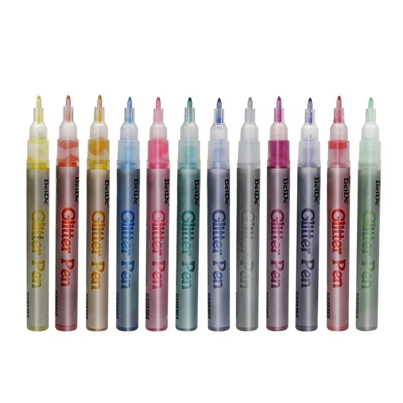 Gel pen 0.5mm fairy stick crystal drift sand glitter neutral rainbow colored  FH