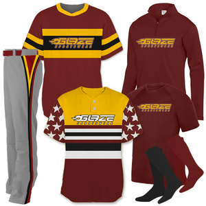 Nouveaux ensembles de maillots et pantalons de baseball personnalisés par sublimation 2024, uniformes de softball et de baseball, ensemble complet - Product Image 4