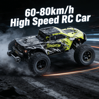Voiture RC tout-terrain Rlaarlo Omni Terminator Brushless en fibre de carbone/métal 1/10 RZ001O-C, voiture télécommandée, jouet pour enfants