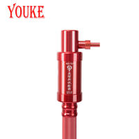 Aobos YW11 YW10 Détecteur de fumée flexible en acier inoxydable durable et personnalisable 2-en-1 Système d'alarme incendie Rouge Argent ISO