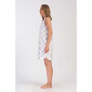 KADIN P.SUPREM GENIS ASKILI ETEGI OVAL TUNIK - สีเทา - GRI - Product Image 2